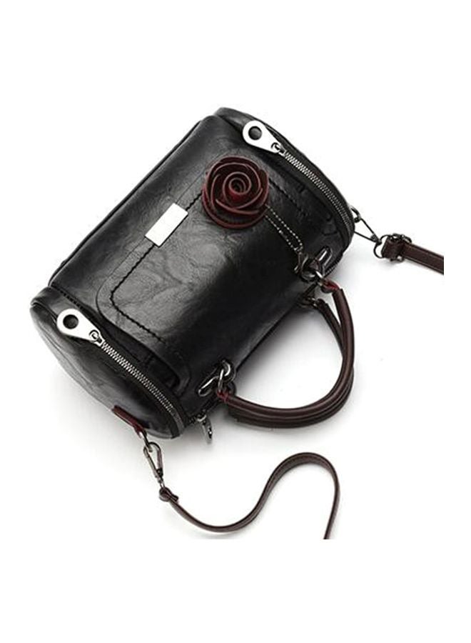 بيوينتي حقيبة كروس من البولي يوريثان أسود - Image 4