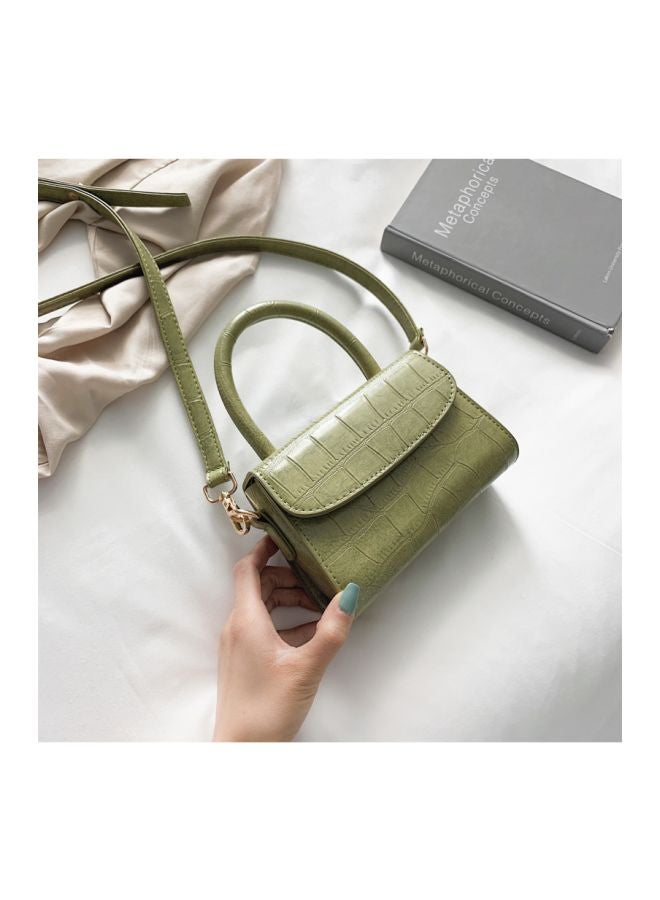 بيوينتي حقيبة كروس من الجلد أخضر - Image 2