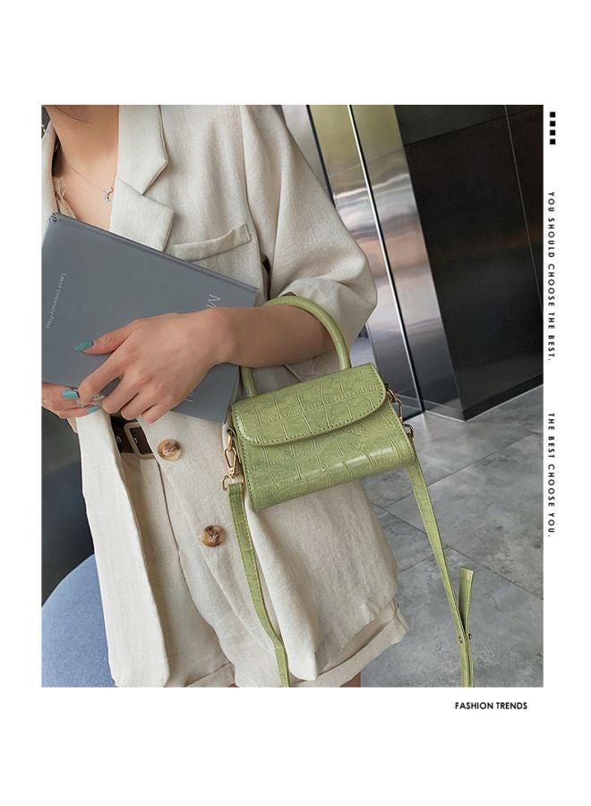 بيوينتي حقيبة كروس من الجلد أخضر - Image 4