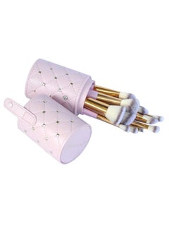 12-Piece Elegant Brush Set With Case Multicolour