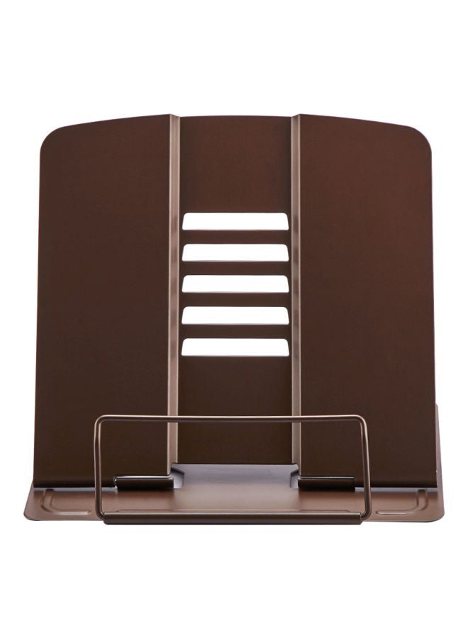 Adjustable Metal Book Stand Coffee - Image 1
