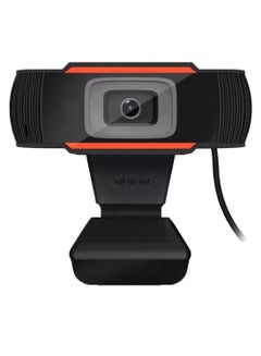 Generic Video Conference HD Camera With USB Plug Black/Red  - Image 1