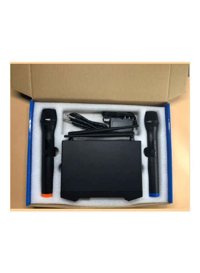 3-Piece Wireless Digital Microphone Set I5569-A Black - Image 3