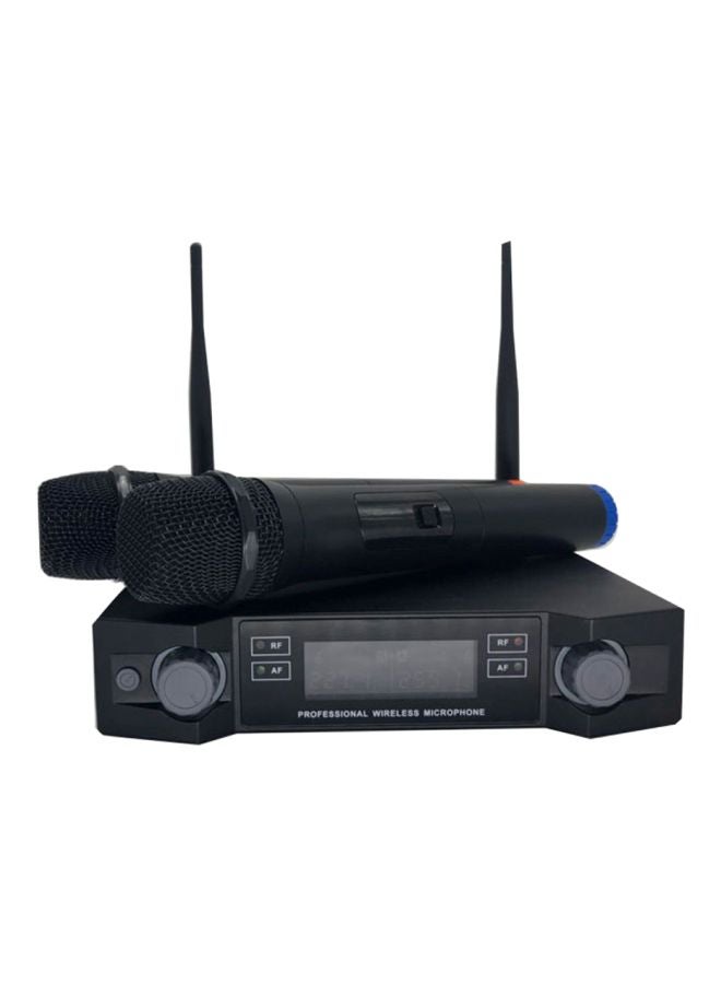 3-Piece Wireless Digital Microphone Set I5569-A Black - Image 4