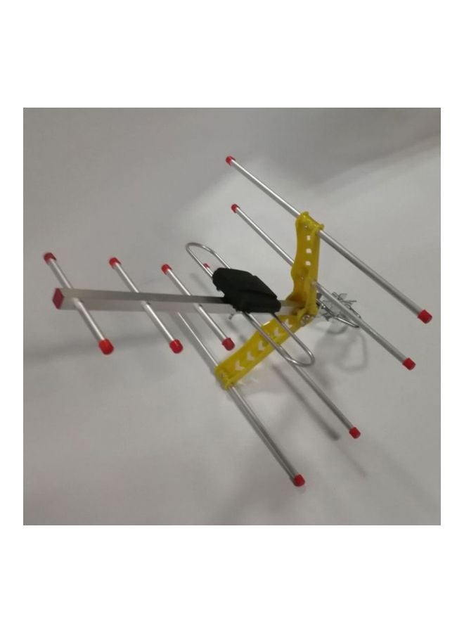 Digital Amplified HDTV Antenna E10792-A Red/Silver/Yellow  - Image 2