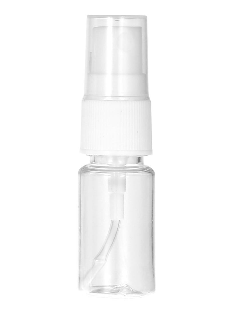 Mini Travel Empty Spray Bottle Clear/White 10ml