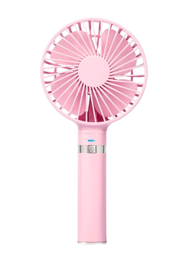 Generic Mini Portable Handheld Table Fan Pink  - Image 1