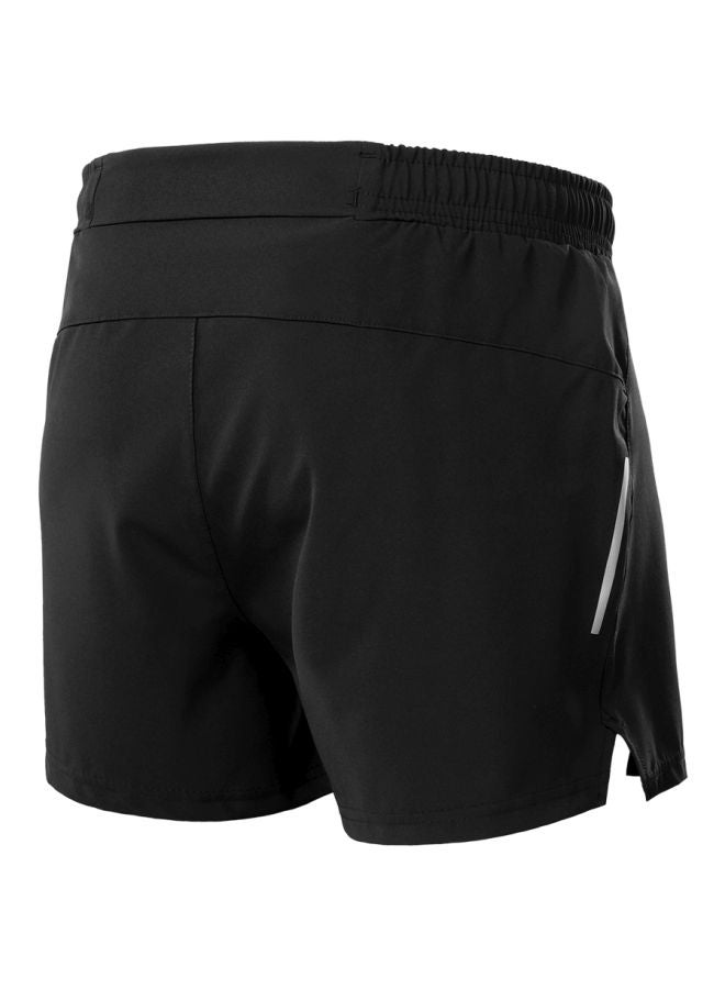 ARSUXEO Solid Polyester Workout Shorts S - Image 2