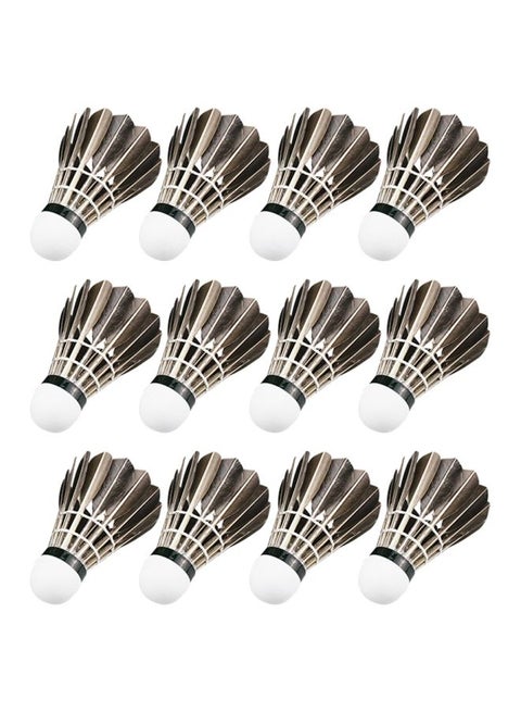 12-Piece Shuttlecocks Set