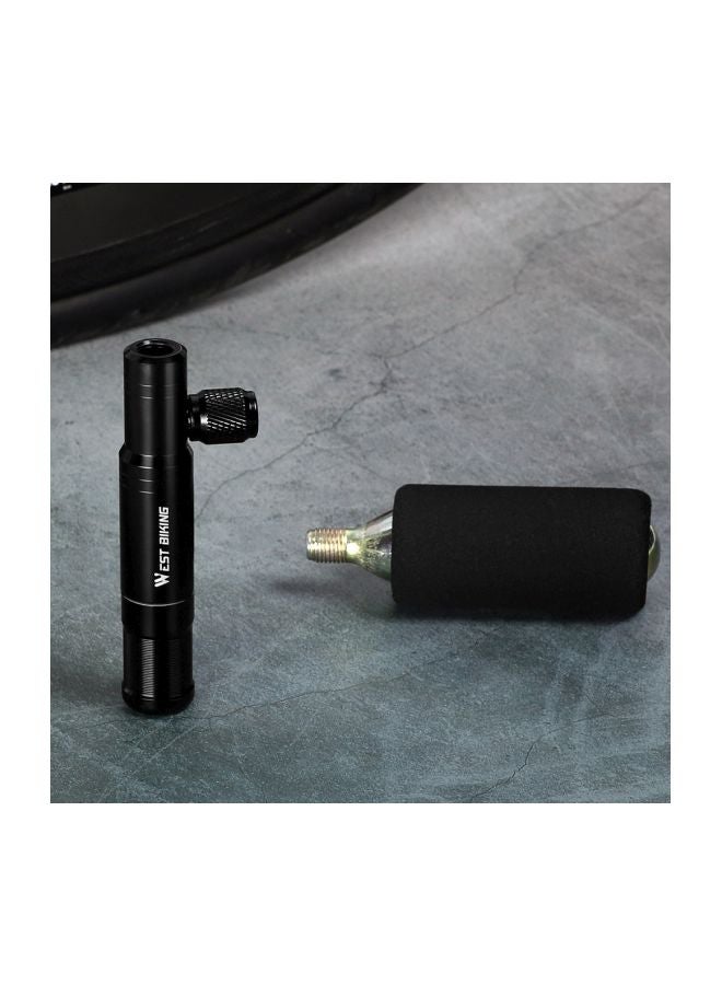 WEST BIKING 8-Piece CO2 Pump And Tubeless Tire Repairing Tool Set - Image 3