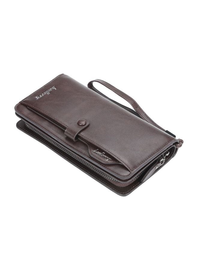 baellerry Leather Wallet Coffee  - Image 1
