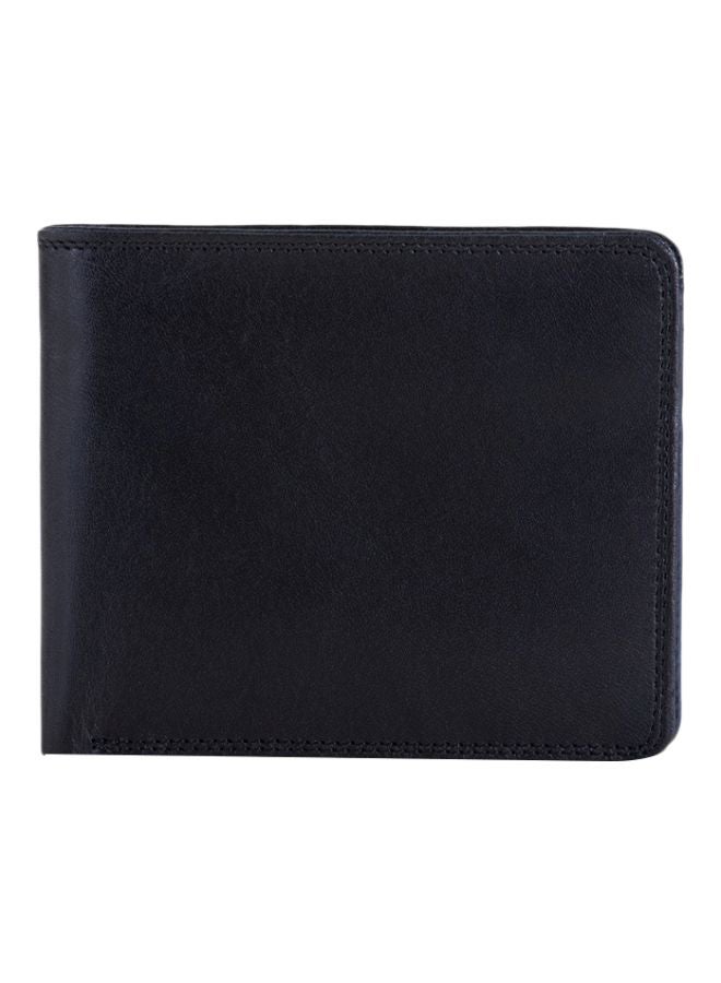 mywalit RFID Leather Wallet With Coin Pocket Black - Image 1