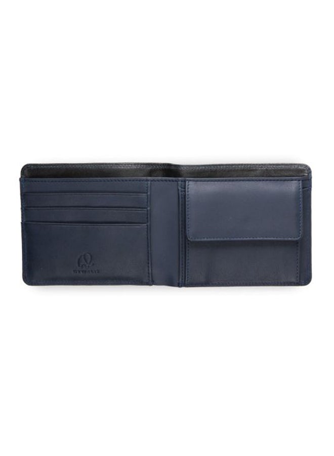 mywalit RFID Leather Wallet With Coin Pocket Black - Image 3