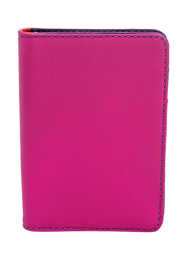 mywalit Leather Passport Holder Sangria Multi - Image 1