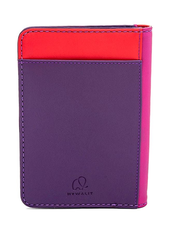 mywalit Leather Passport Holder Sangria Multi - Image 2