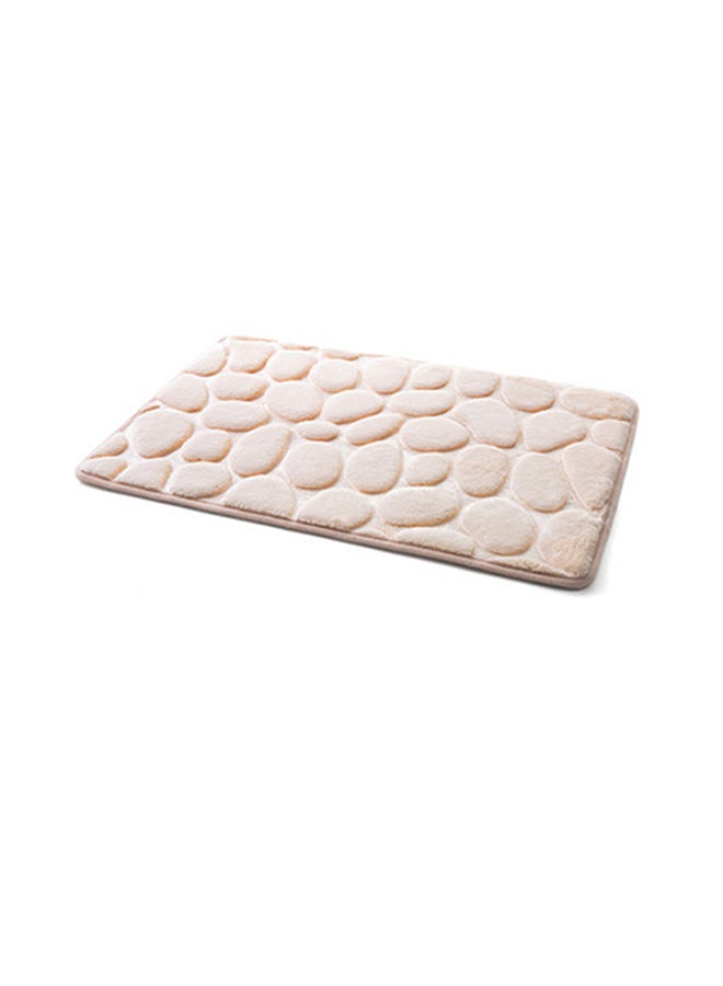 Creative Cobblestone Design Doormat Beige 40 x 60cm 