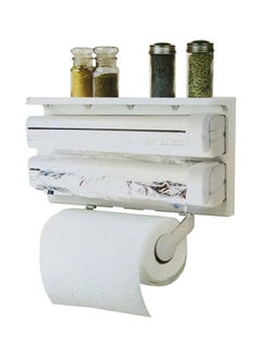 Feelings Triple Paper Dispenser White 38x7x18centimeter  - Image 3