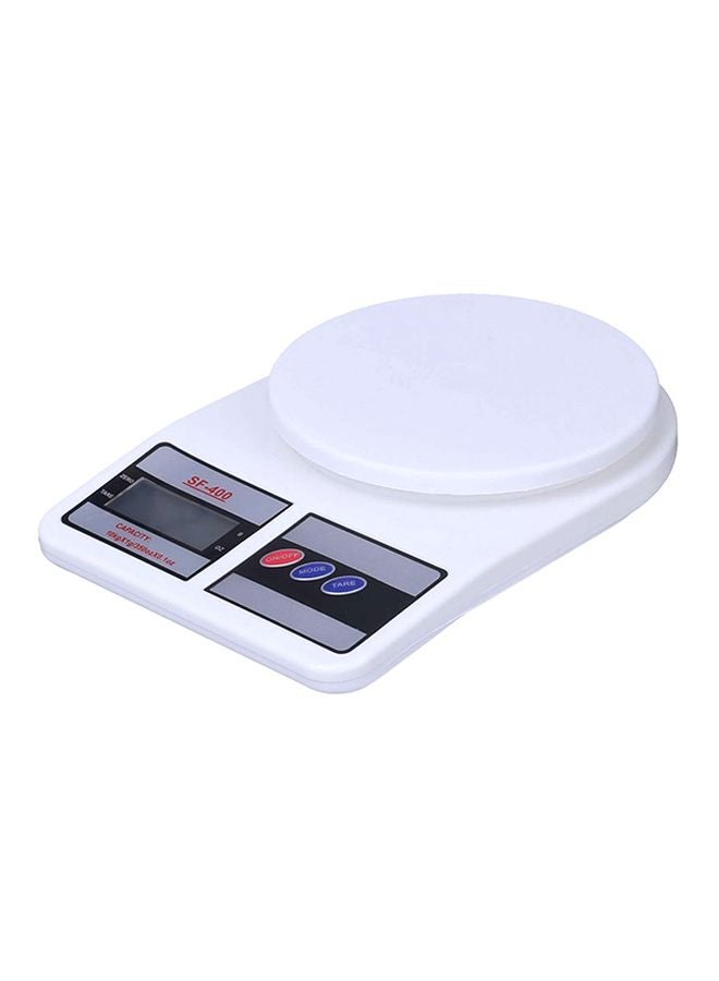 Digital Kitchen Scale White 25x19x5cm - Image 1