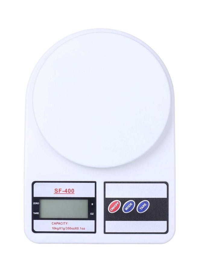 Digital Kitchen Scale White 25x19x5cm - Image 2