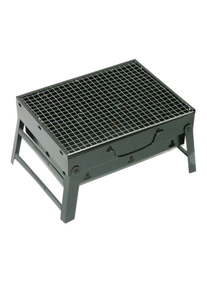 شواية BBQ بالفحم أسود 36x29x6.8سم - Image 1