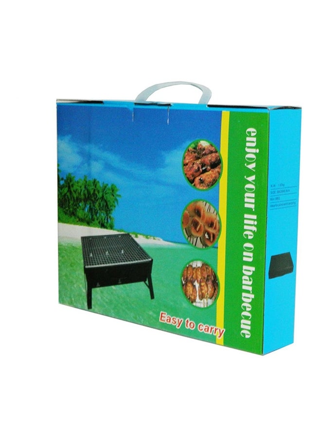 شواية BBQ بالفحم أسود 36x29x6.8سم - Image 3