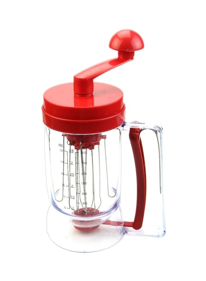 Handy Gourmet Manual Pancake Machine Red/Clear 16.8x11.43x22.3centimeter  - Image 1