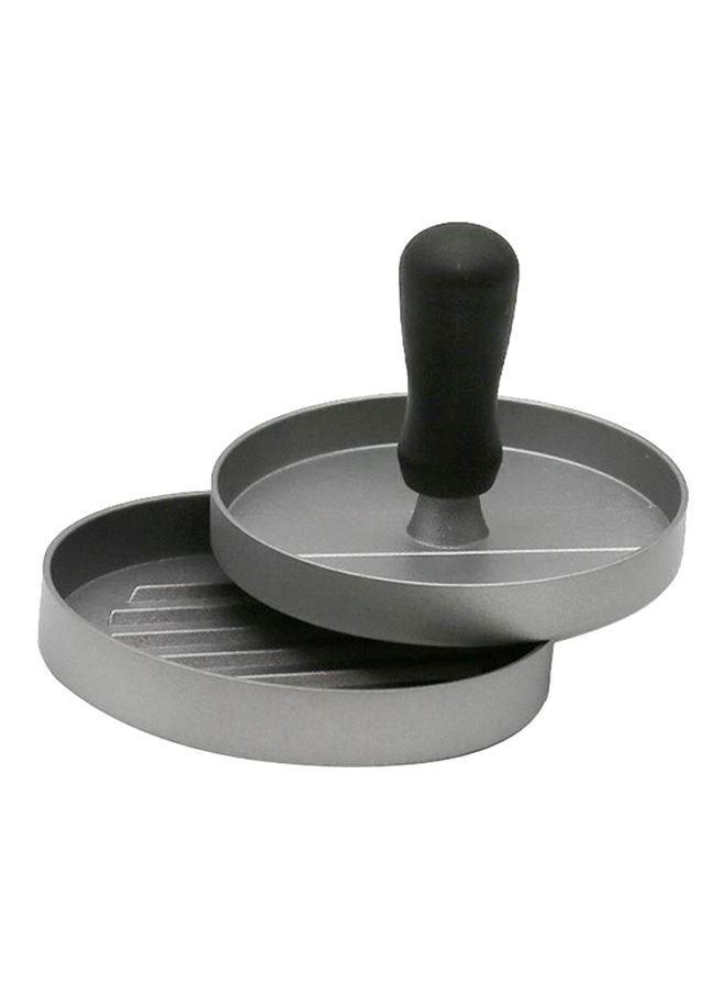 ZTO Aluminium Burger Press Silver/Black 34.8cm - Image 1