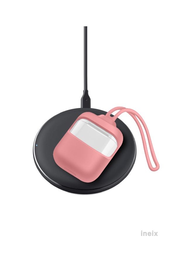 INEIX - 3-Piece Protective Case Cover Kit For Apple AirPods Mat Pink - Image 1