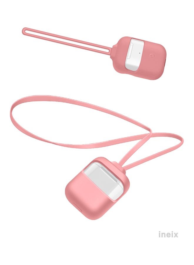 INEIX - 3-Piece Protective Case Cover Kit For Apple AirPods Mat Pink - Image 1