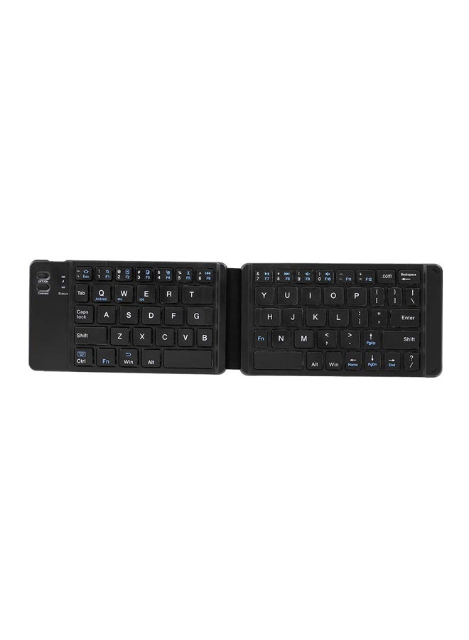 docooler Bluetooth Folding Keyboard For iOS/Android/Windows Black  - Image 1