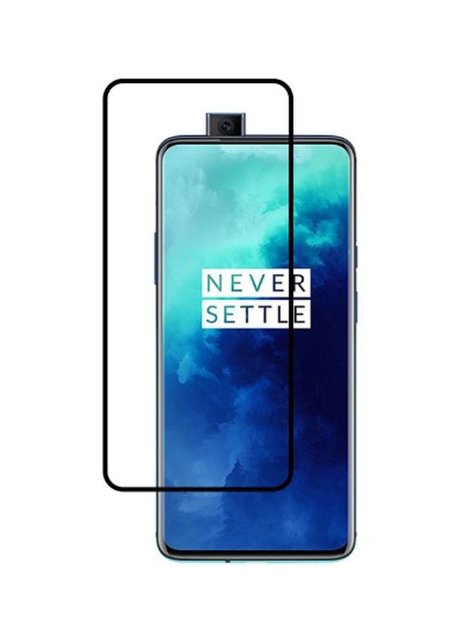 MARGOUN Tempered Glass Screen Protector For OnePlus 7T Pro Black/Clear - Image 1