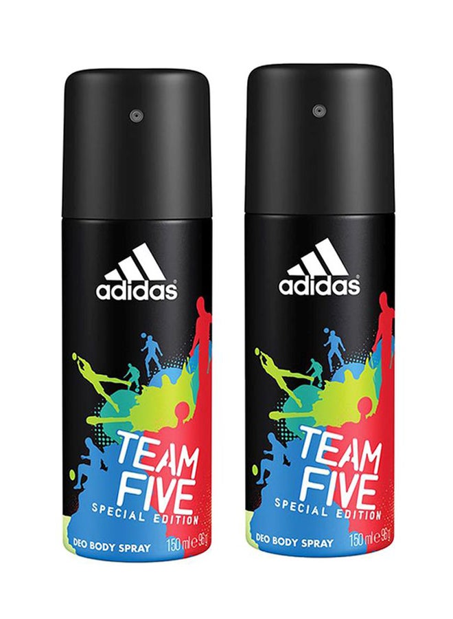 Adidas 2-Piece Team Five Special Edition Body Deo Set 300ml
