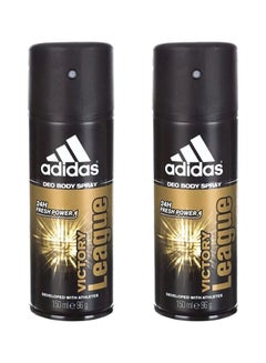 Adidas Pack Of 2 Champions League Victory Edition Deo Spray 300ml 