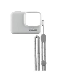 GoPro Sleeve Case With Lanyard For Hero Camera White  - Image 2