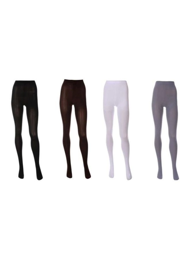 bent bashh 4-Piece Lycra Tights Grey/Brown/Black  - Image 1