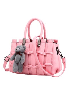 Sweet Colour Sleek Ladylike Handbag Pink