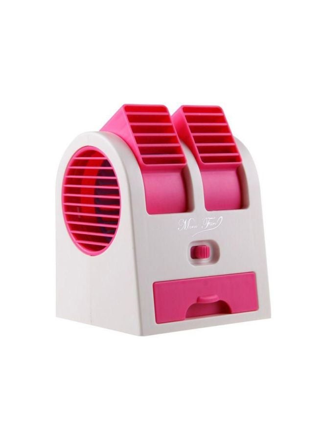 YupFun Mini Cooling Air Conditioner Fan White/Pink 16x13x12centimeter  - Image 1