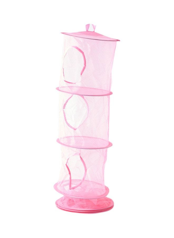 هوم بوكس سلّة تخزين شبكية بستة أقسام من كاتي وردي 156x26سم - Image 1