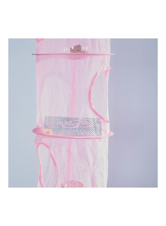 هوم بوكس سلّة تخزين شبكية بستة أقسام من كاتي وردي 156x26سم - Image 2