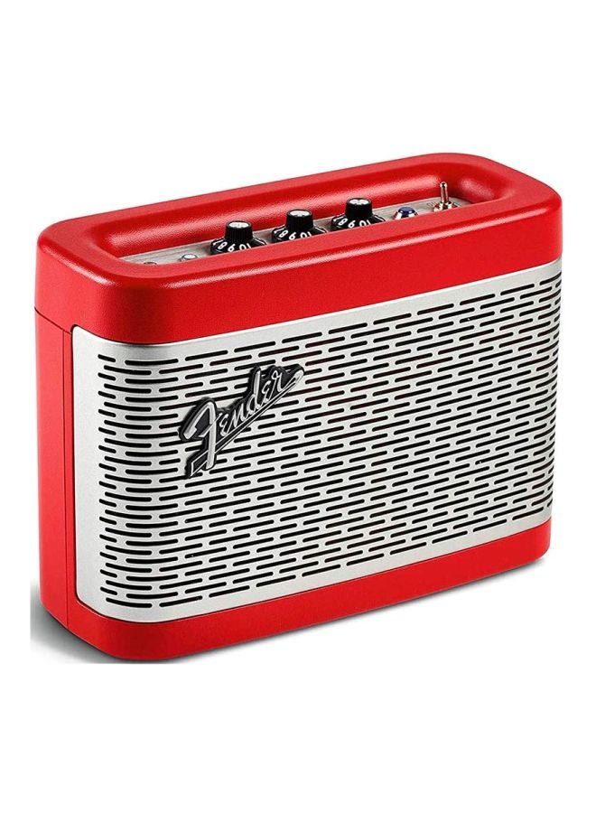 FENDER - Newport Portable Bluetooth Speaker Red/Silver - Image 1