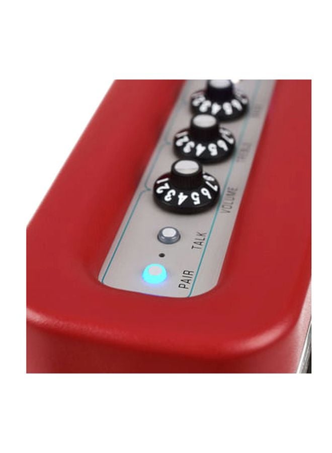 FENDER - Newport Portable Bluetooth Speaker Red/Silver - Image 1