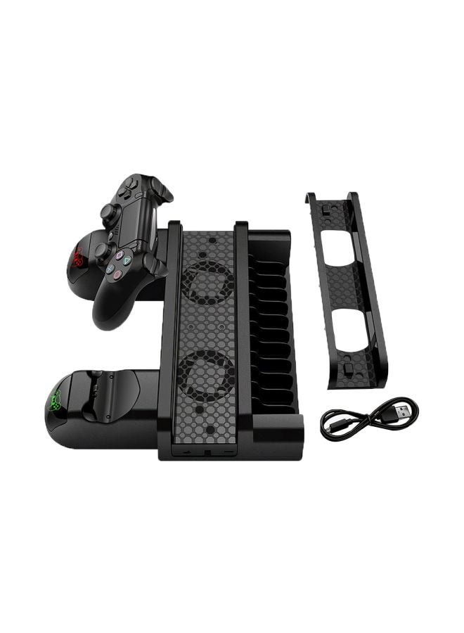 Multifunction Vertical Cooler With Wired Charging Dock For PS4/PS4 Slim/PS4 Pro - Image 1