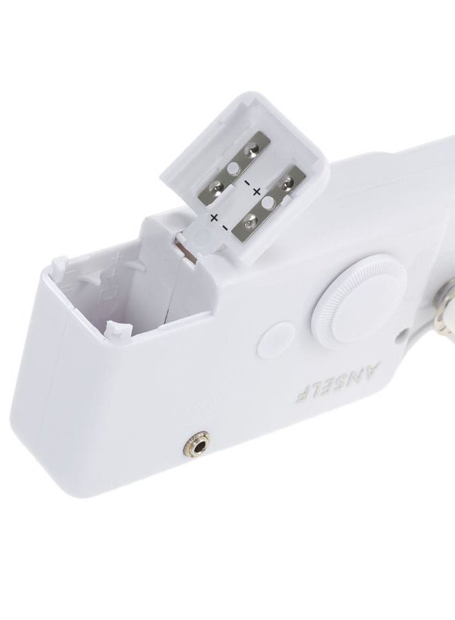 ANSELF Mini Portable Handheld Sewing Machine White/Silver 255.24356521.17 White/Silver  - Image 2