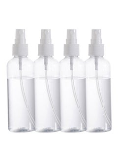 Pack Of 4 Empty Spray Bottles clear/white 22x13x14cm