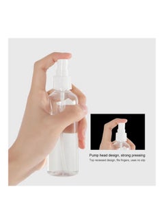 Generic Pack Of 4 Empty Spray Bottles clear/white 22x13x14cm  - Image 4