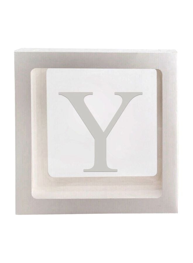 Letter Y Designed Balloon Decoration Surprise Box DT1050 30x1x30cm  - Image 1