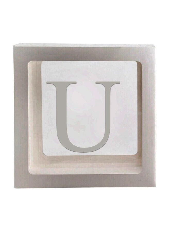 Letter V Designed Balloon Decoration Surprise Box DT1054 30x1x30cm  - Image 1