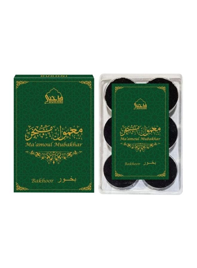 DUKHNI Pack Of 2 Maamoul Mubakhar Bakhoor Dark Brown 5x3.4x1.1inch - Image 1