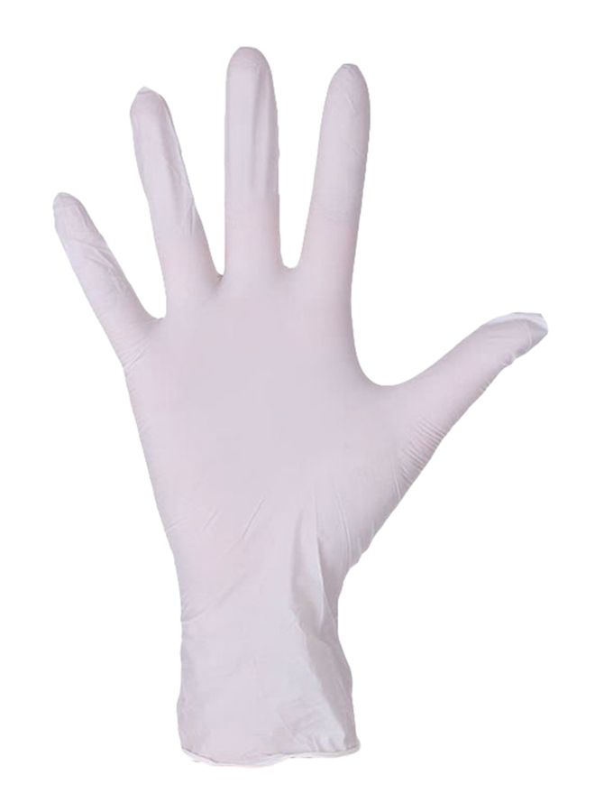 Carevas 100-Piece Nitrile Powder Free Disposal Gloves Set 