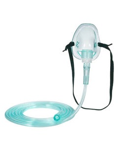 Carevas 10-Piece Medical Oxygen Mask Set With Tubing 
